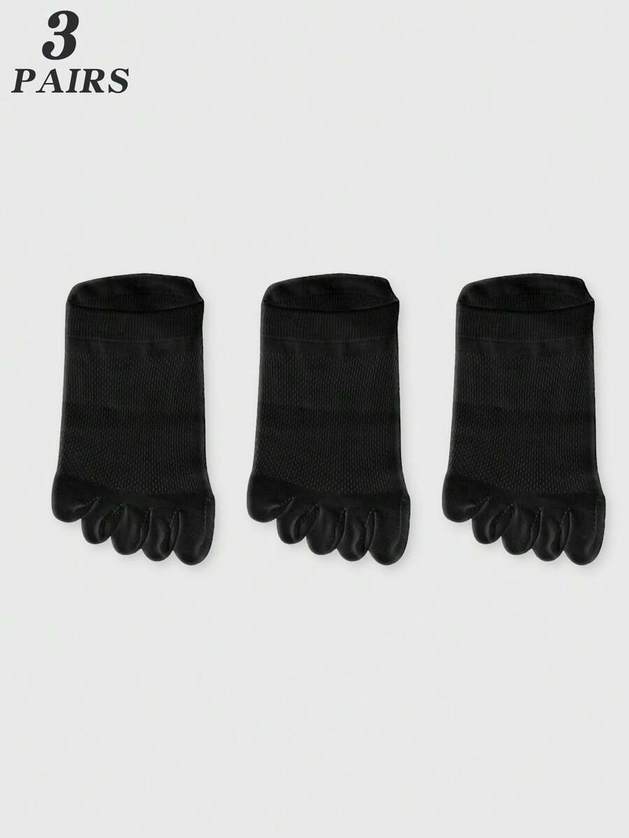 3 Pairs White Mesh Toe Socks F - Ankle Sock Low Cut avaliação e preço