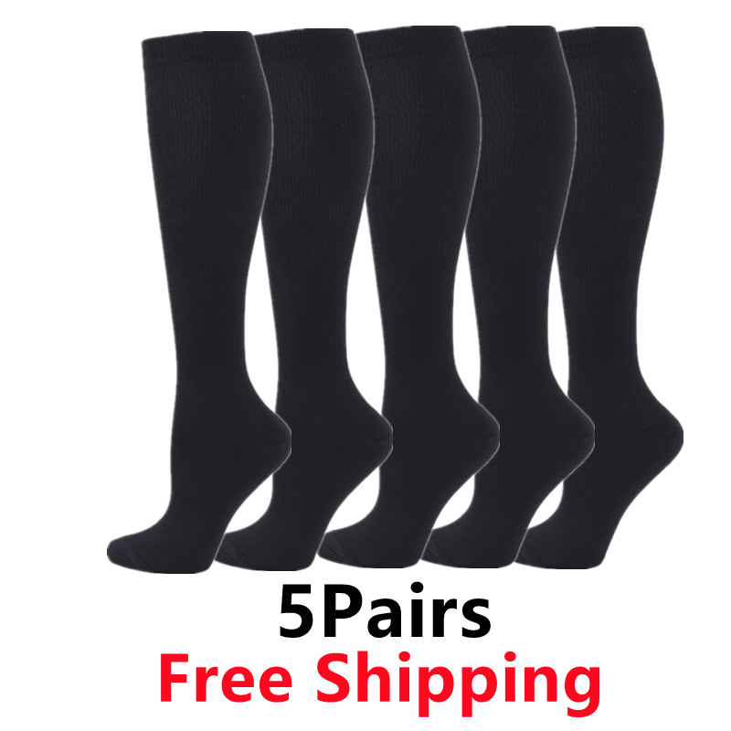 5 Pair/Pack Compression Socks  - Compression Sock Medical avaliação e preço