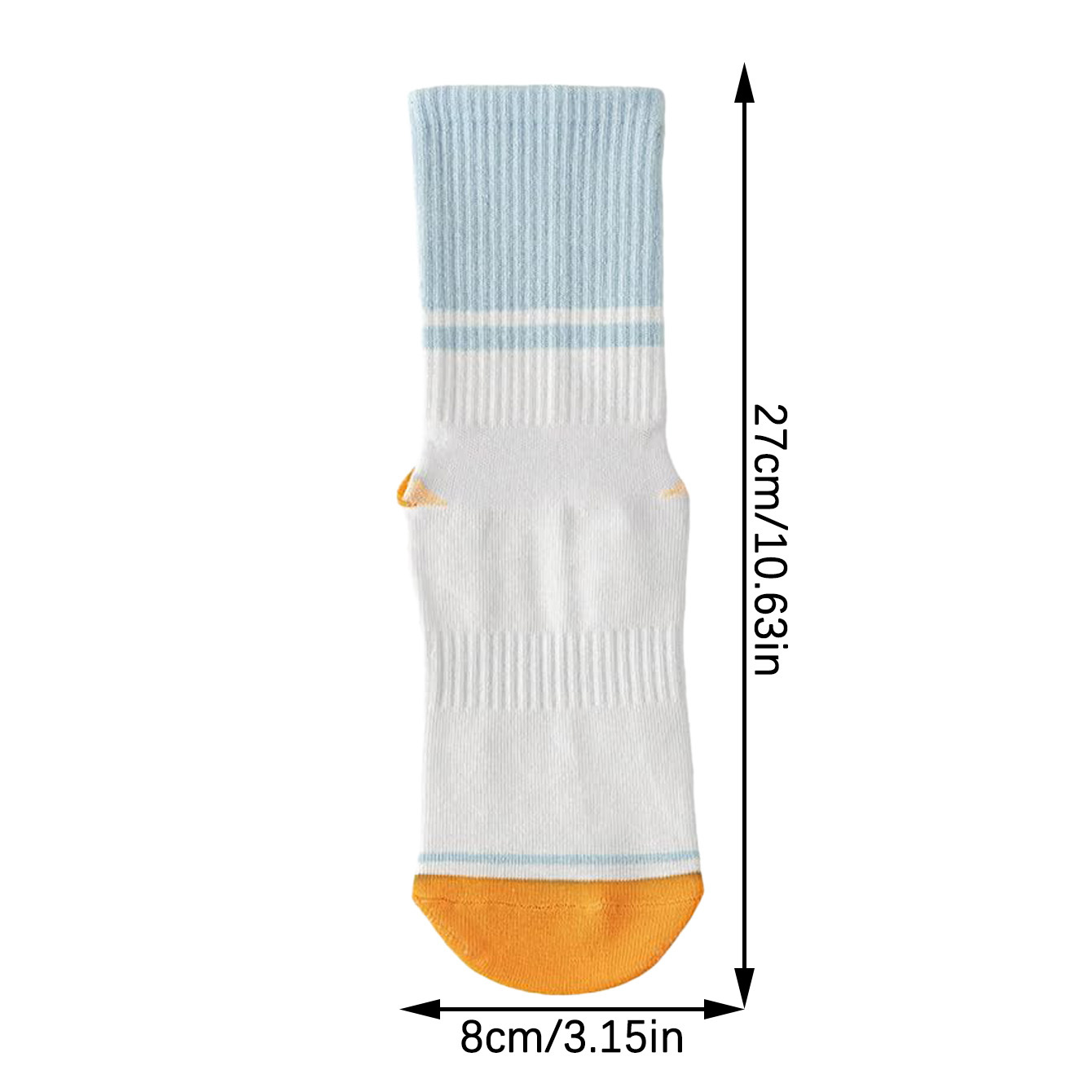 2pairs Non-Slip Grip Sock Slip - Grip Sock Yoga avaliação e preço