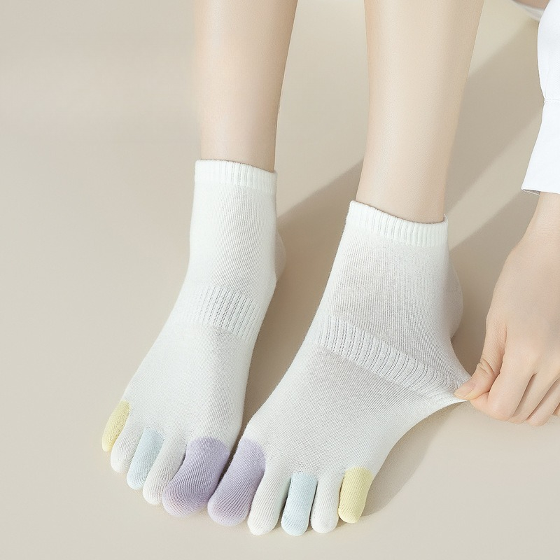 6 pairs Summer thin breathable - Toe Sock Split avaliação e preço