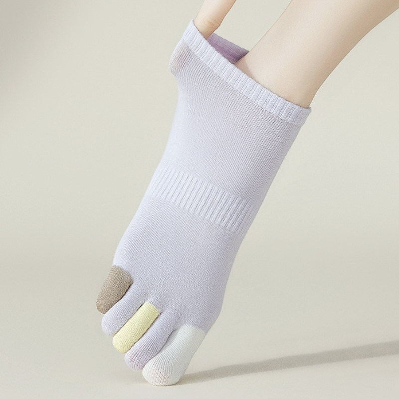 6 pairs Summer thin breathable - Toe Sock Split avaliação e preço