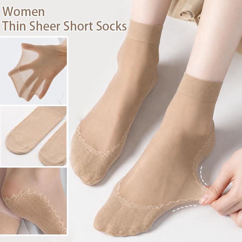 10Pairs Ultra-Sheer Invisible  - Invisibility Sock Loafer avaliação e preço