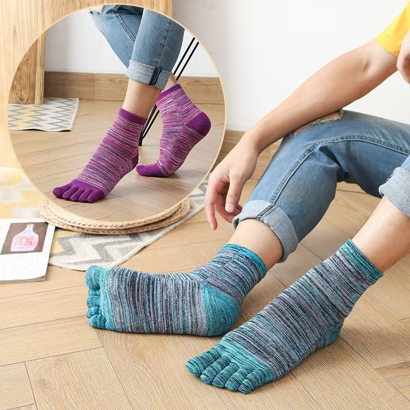 1/6 Pairs Boneless Sweat Absor - Toe Sock Split avaliação e preço