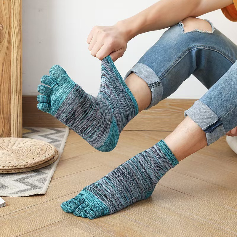 1/6 Pairs Boneless Sweat Absor - Toe Sock Split avaliação e preço