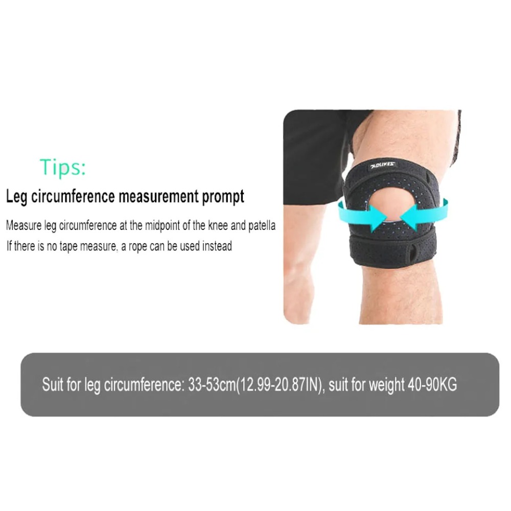 New 1PCS Patella Knee Brace Co - Compression Sleeve Calf avaliação e preço