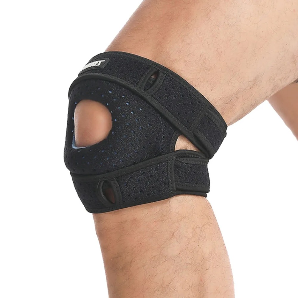 New 1PCS Patella Knee Brace Co - Compression Sleeve Calf avaliação e preço