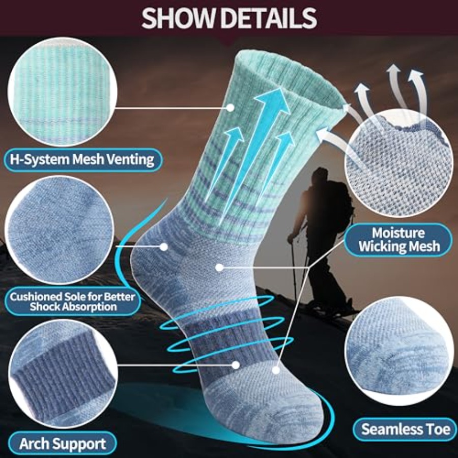 Anlisim Merino Wool Hiking Soc - Wool Hiking Sock avaliação e preço