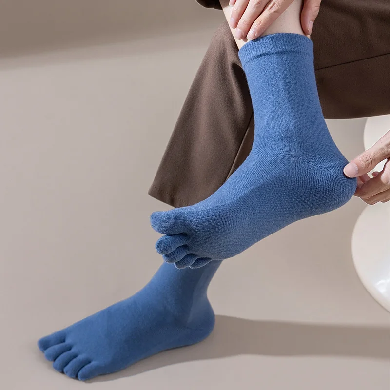 Mans Wool Five Finger Socks Sh - Thermal Sock Winter avaliação e preço