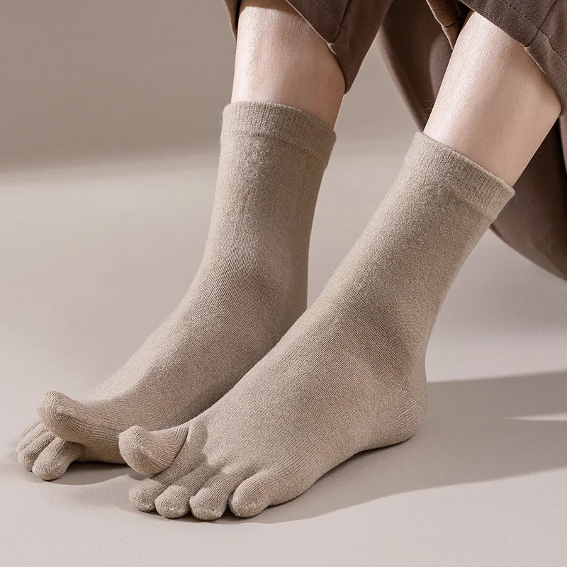 Mans Wool Five Finger Socks Sh - Thermal Sock Winter avaliação e preço