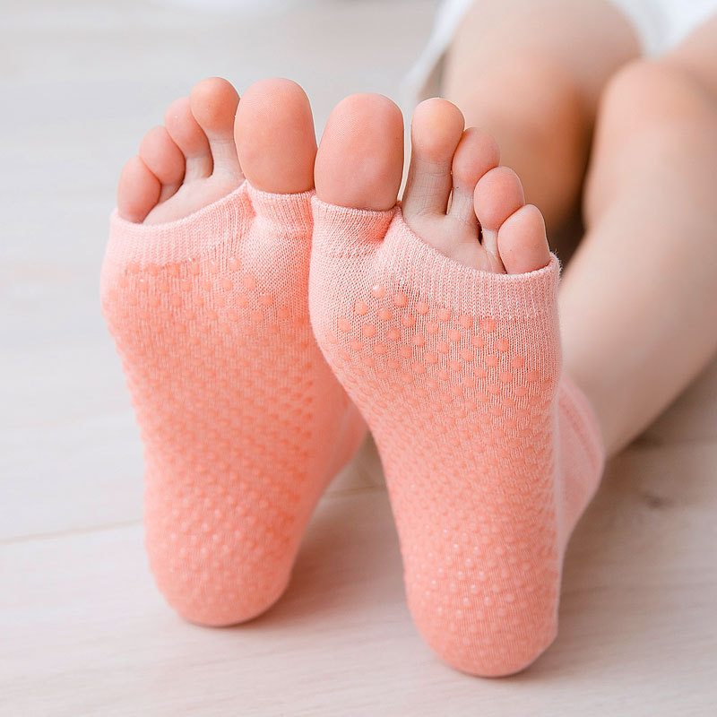 Non-Slip Split-Toe Yoga Socks  - Toe Sock Split avaliação e preço