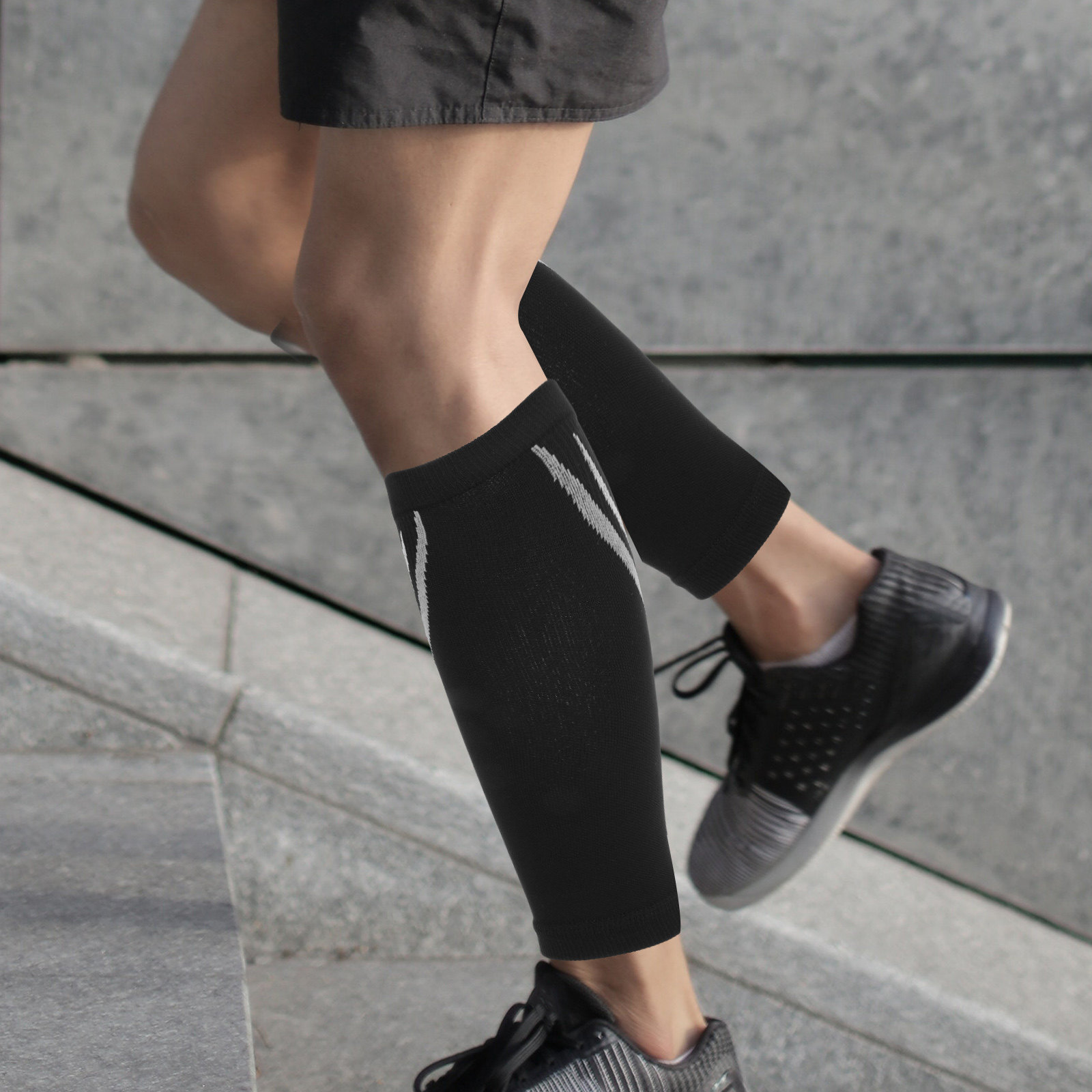 1Pair Calf Compression Socks B - Compression Sleeve Calf avaliação e preço