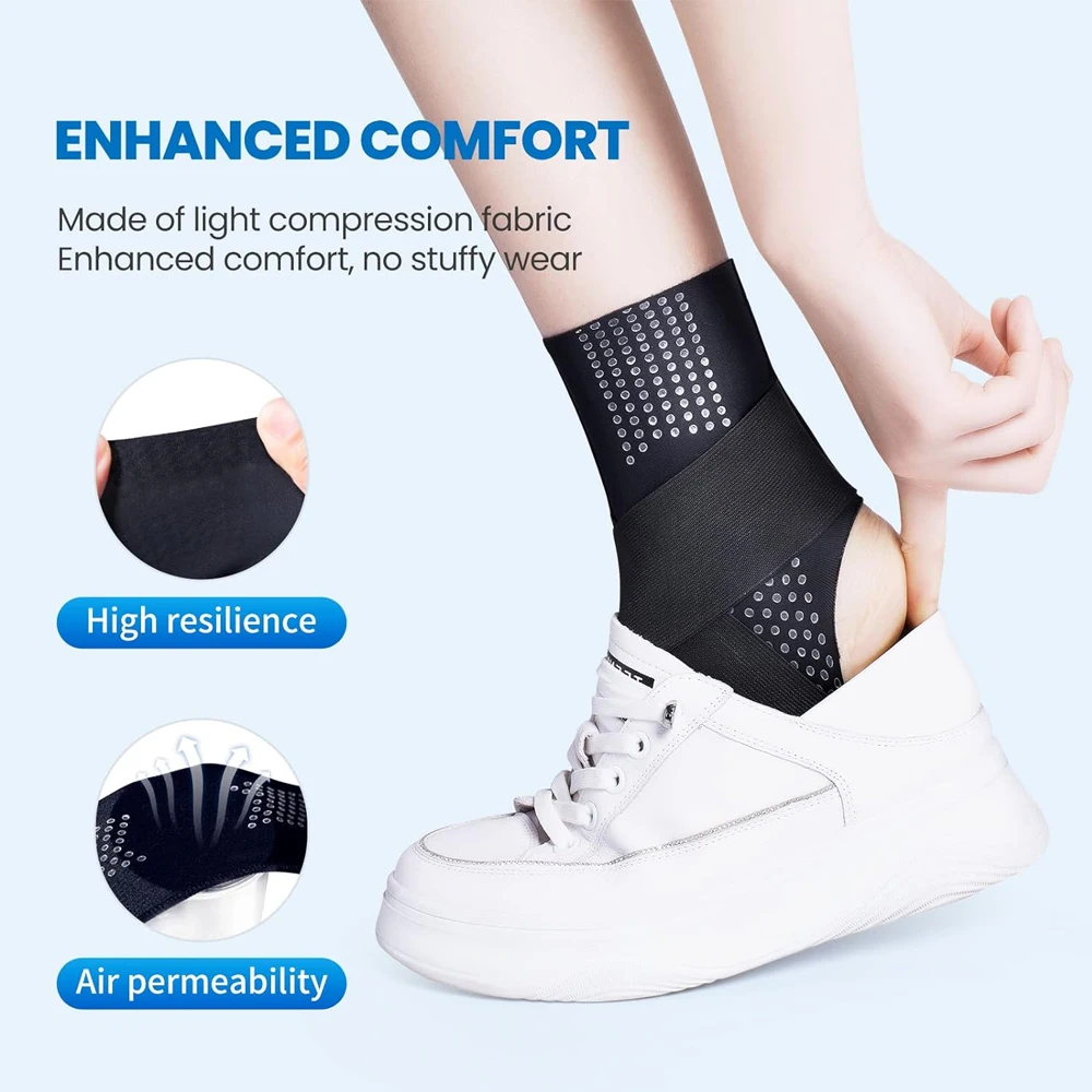 1Pcs Compression Ankle Brace S - Ankle Brace Sock avaliação e preço