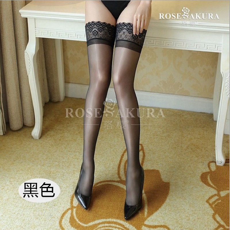 15D Womens Lace Top Silicone S - Thigh High Sock Stay Up avaliação e preço
