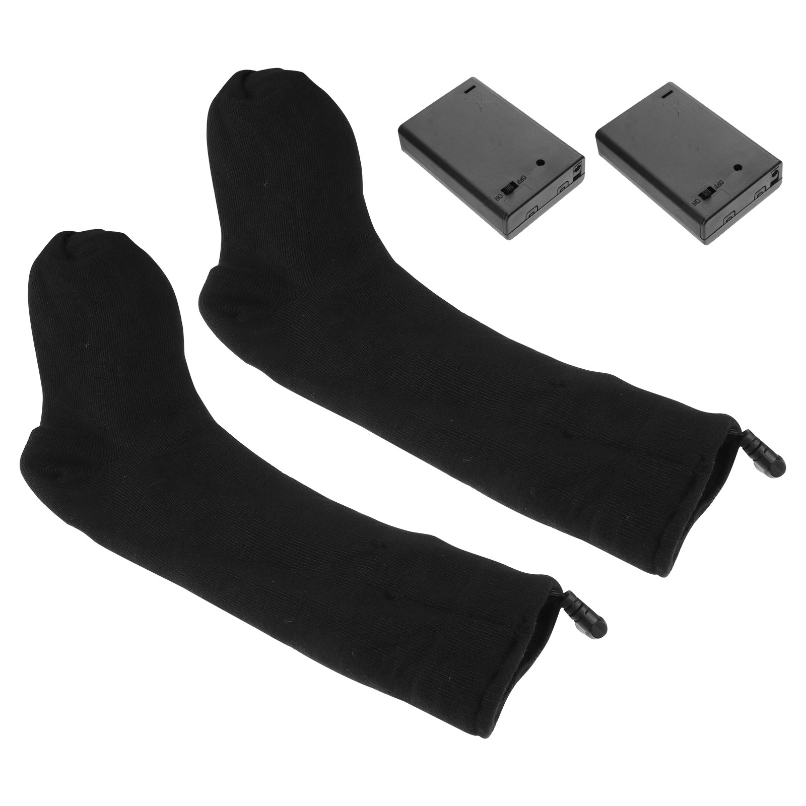 1Pair Battery Heated Socks Ele - Thermal Sock Winter avaliação e preço