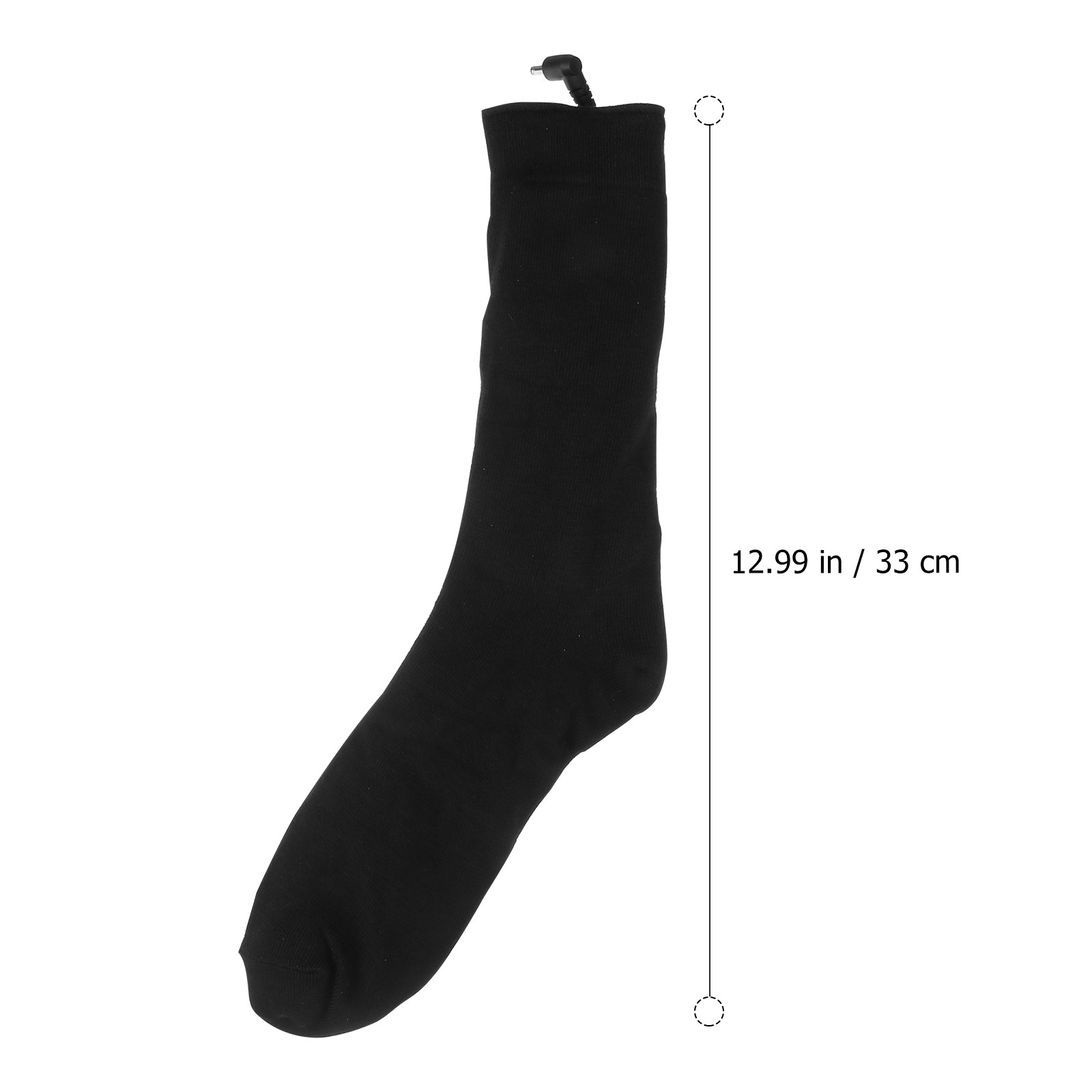 1Pair Battery Heated Socks Ele - Thermal Sock Winter avaliação e preço