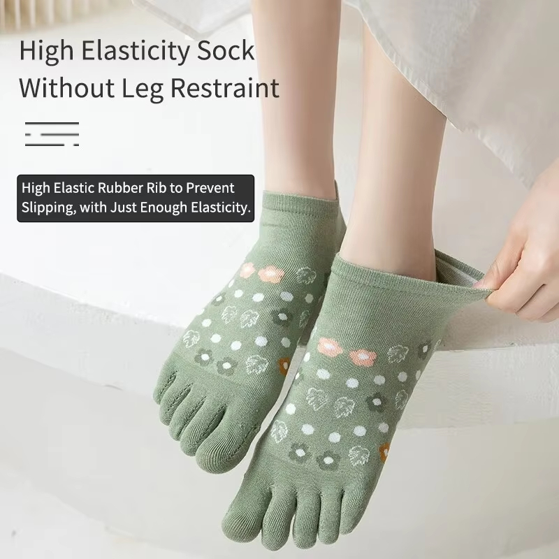 3 Pairs of Women's Spring and  - Toe Sock Split avaliação e preço