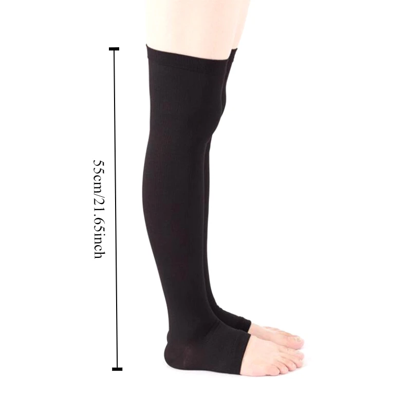 1 Pair Toe to Knee Compression - Compression Sleeve Calf avaliação e preço