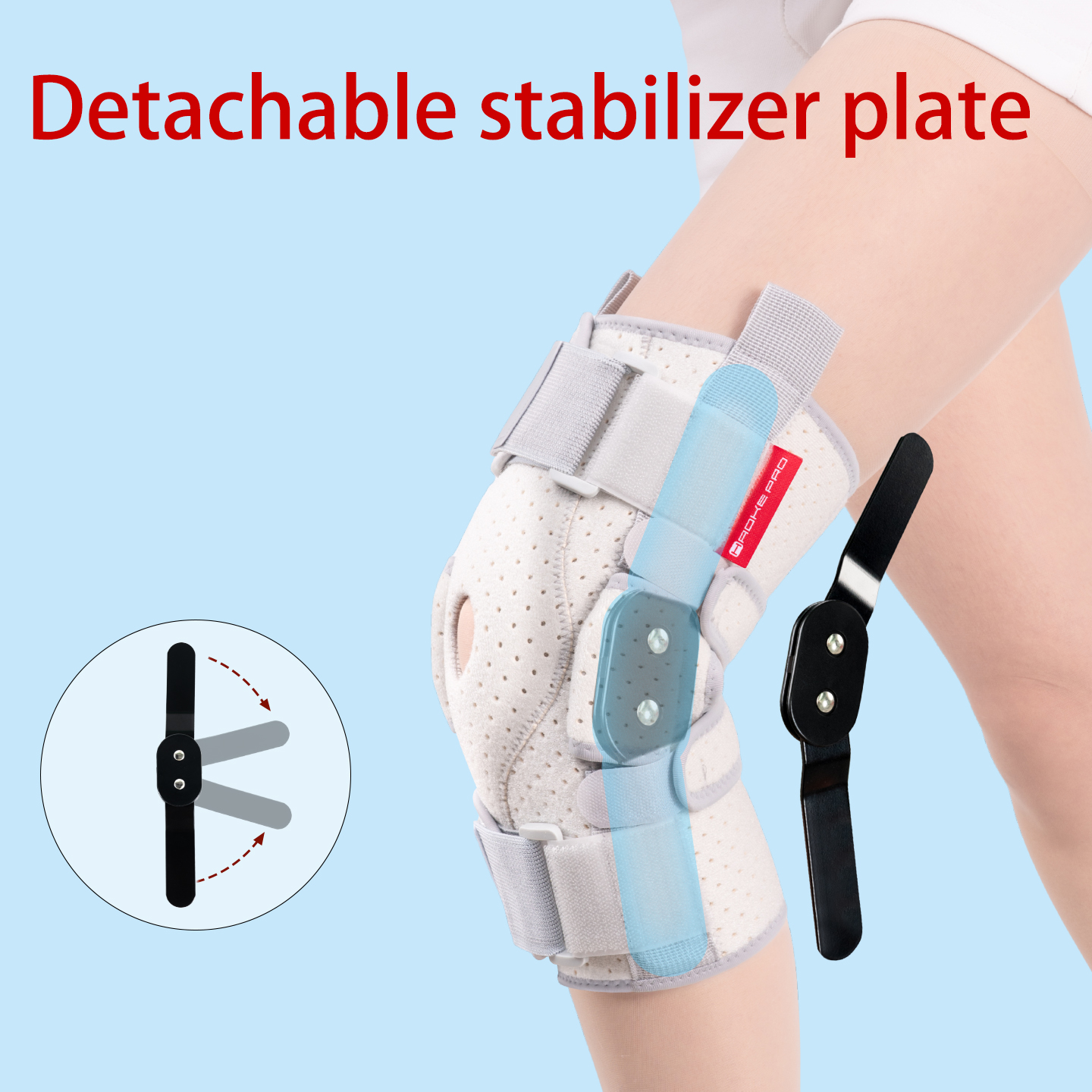 Adjustable knee sleeve with la - Compression Sleeve Calf avaliação e preço