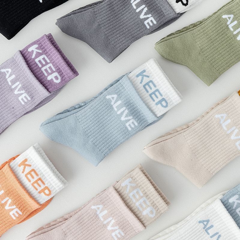 Women's Non-Slip Yoga Socks wi - Grip Sock Yoga avaliação e preço