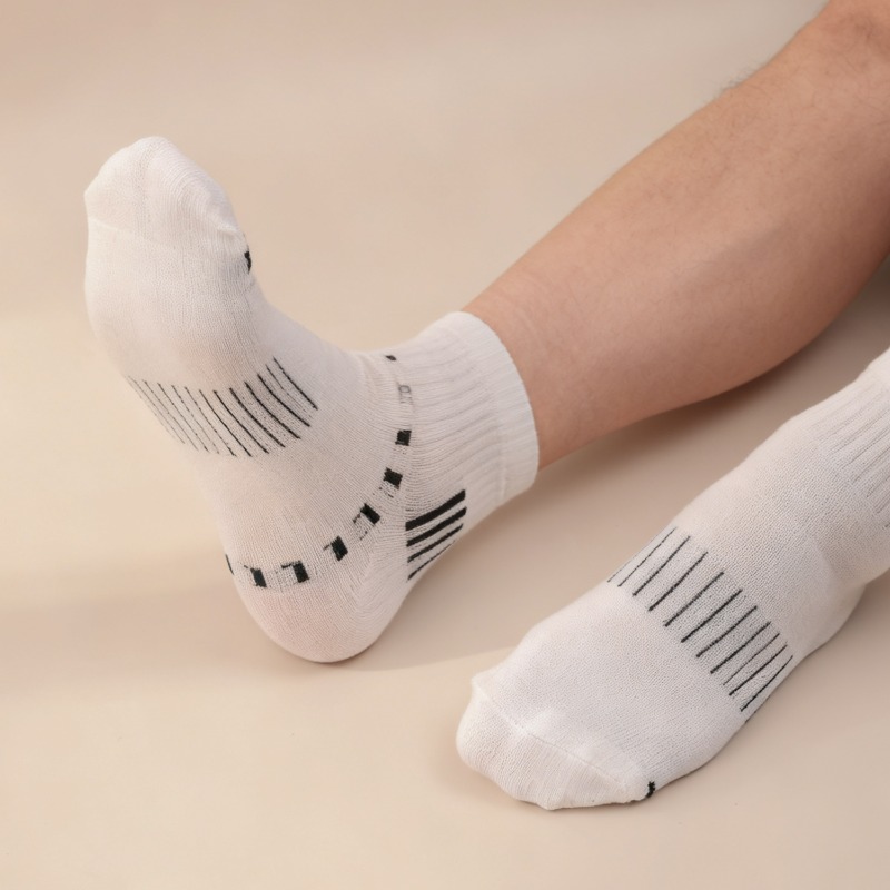 1-10pairs Breathable Mesh Men  - Ankle Sock Low Cut avaliação e preço