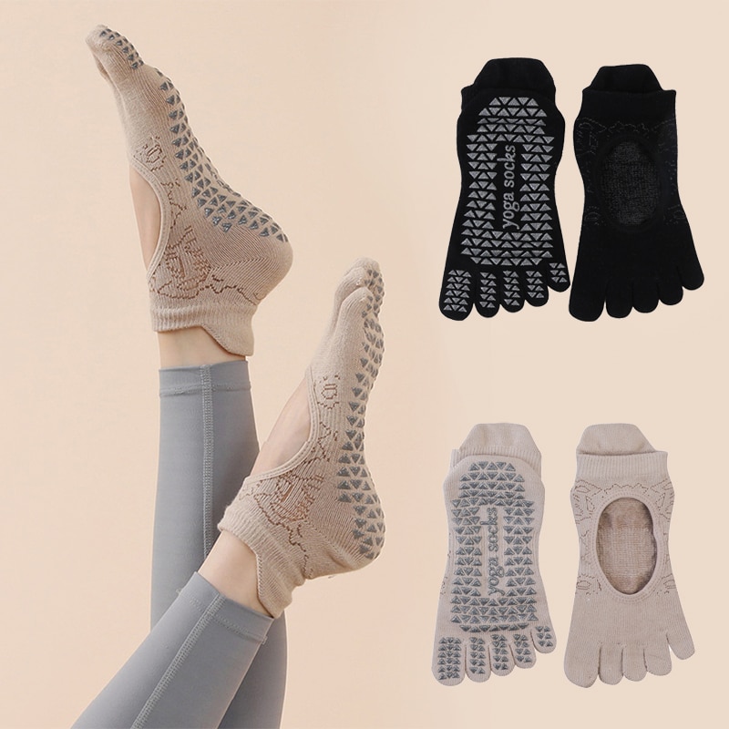 Women Yoga Toe Socks High Qual - Grip Sock Yoga avaliação e preço