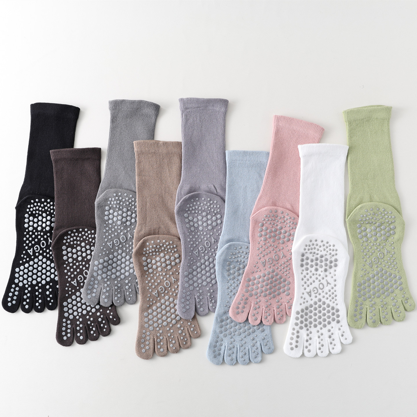 1 Pairs  Woman Yoga Socks Cand - Toe Sock Split avaliação e preço