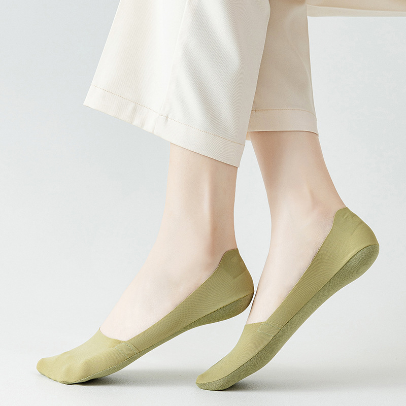 No Show Socks Womens Nylon Non - Invisibility Sock Loafer avaliação e preço