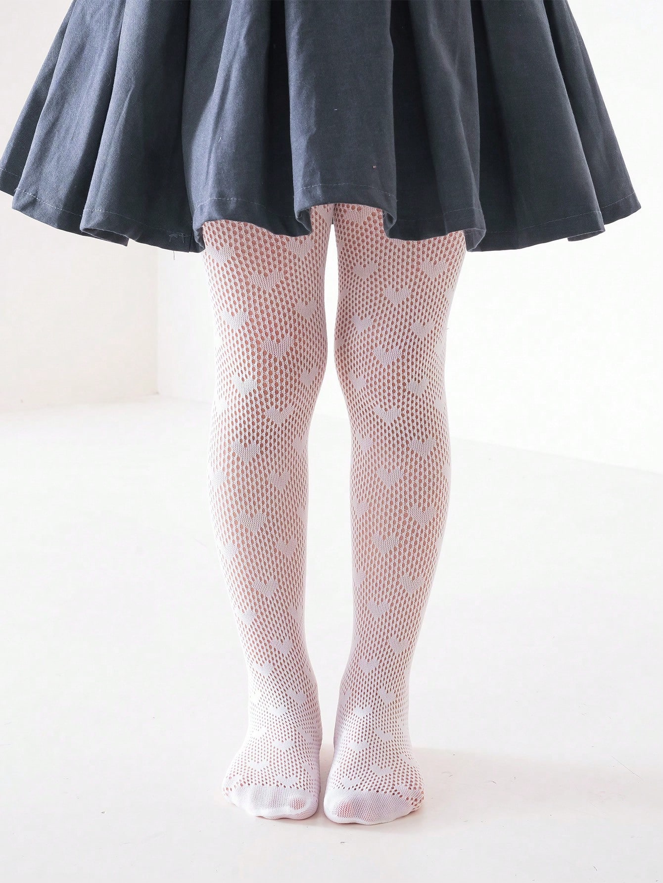 2Pcs Toddler Girls Heart Patte - Tights Pantyhose Sheer avaliação e preço