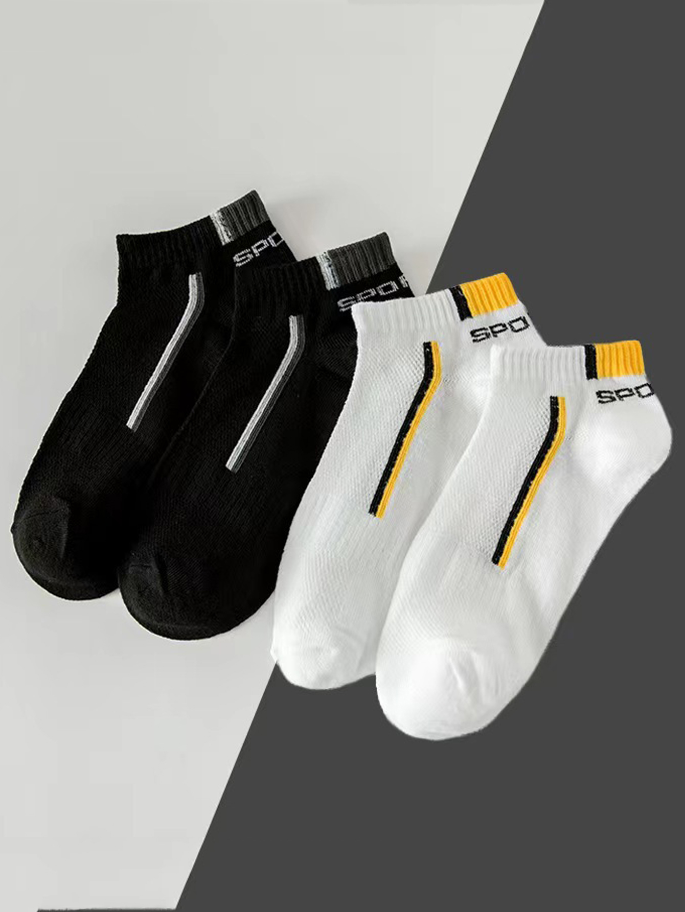 5/40 Pairs Mens Ankle Boat Soc - Ankle Sock Low Cut avaliação e preço