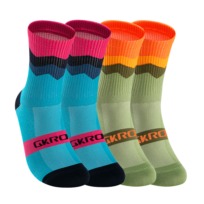 GKRQ 4 Pairs Bike Socks Men Nu - Compression Sock Medical avaliação e preço