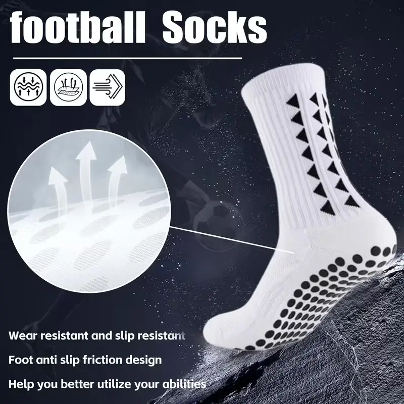 AMLANG Men's Non Slip Grip Soc - Grip Sock Yoga avaliação e preço