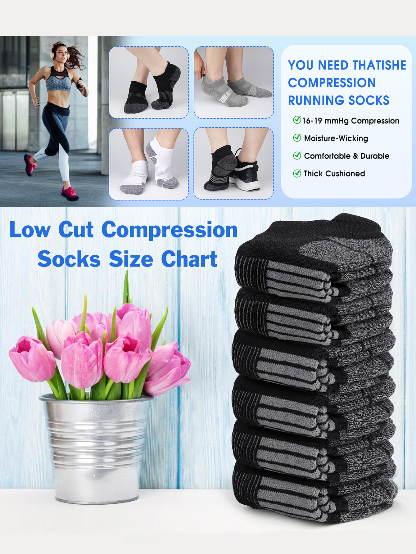 Men's Ankle Socks 6/12 Pairs B - Ankle Sock Low Cut avaliação e preço