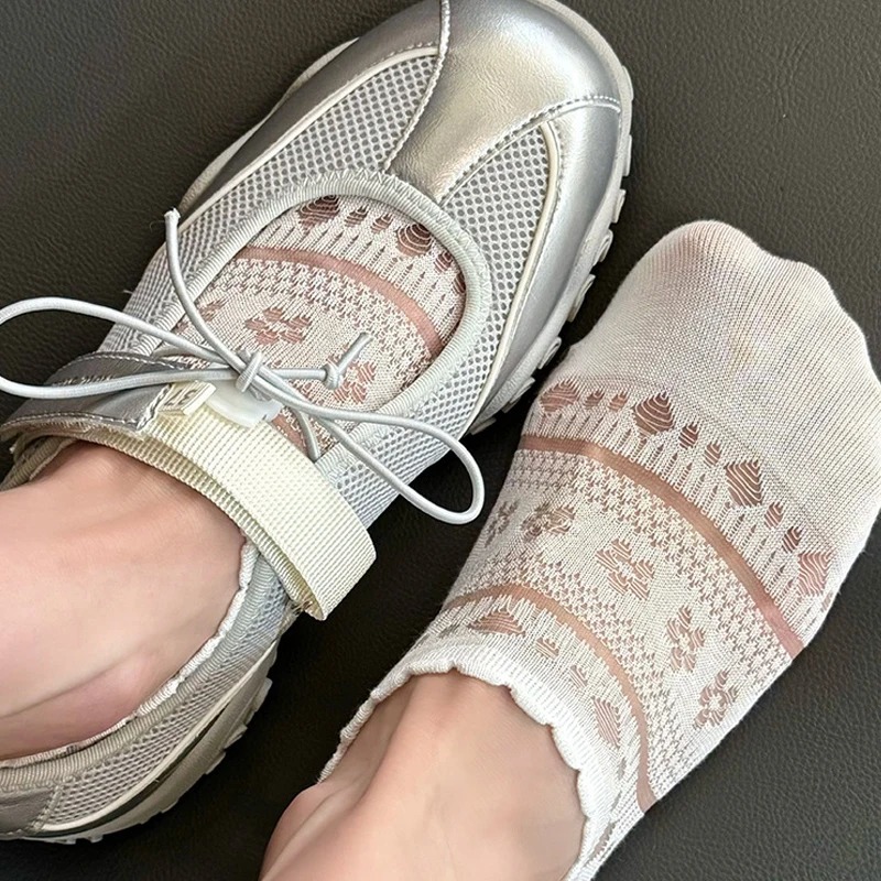 Lace Openwork Ballet Socks for - Invisibility Sock Loafer avaliação e preço