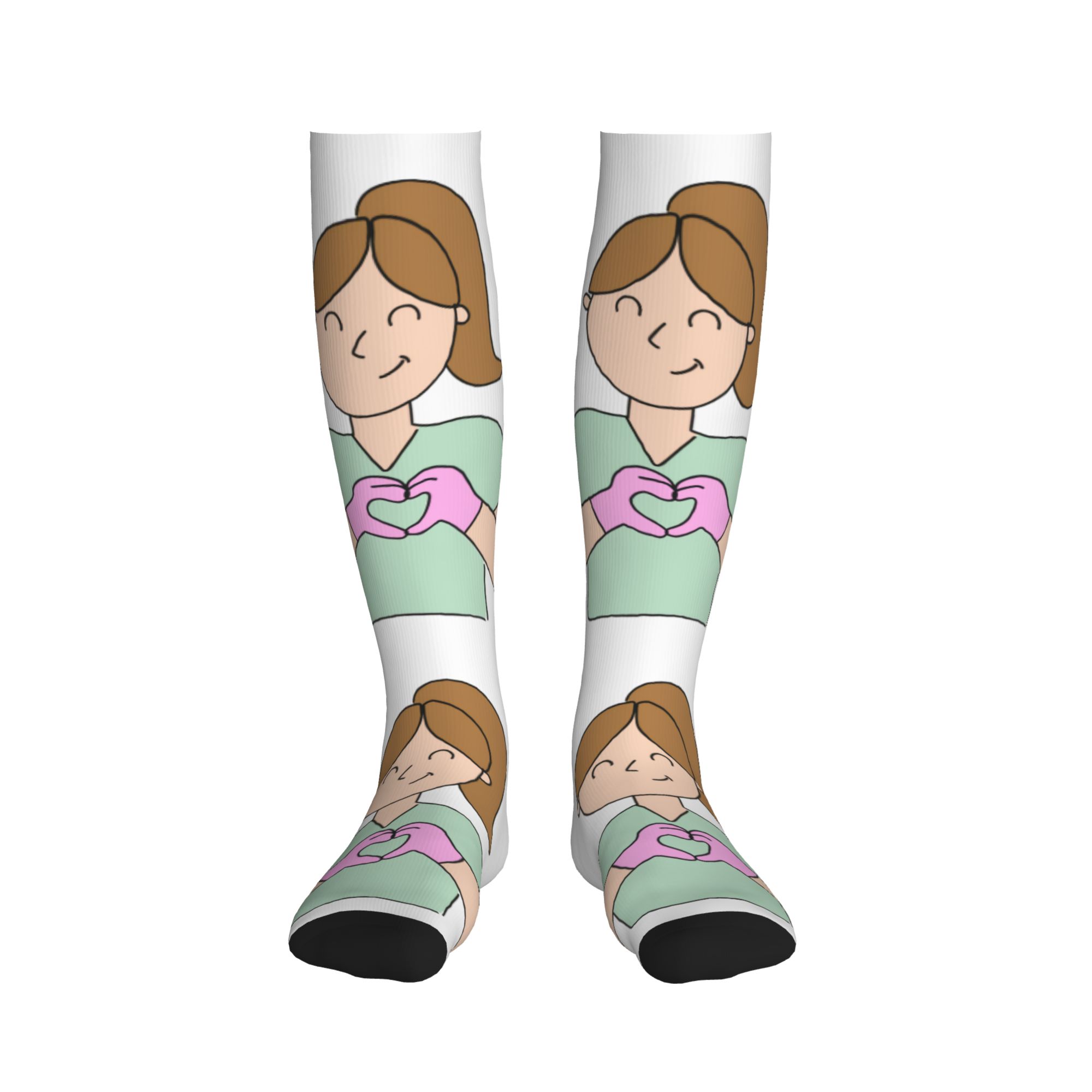 Harajuku Doctor Nurse Medical  - Compression Sock Medical avaliação e preço