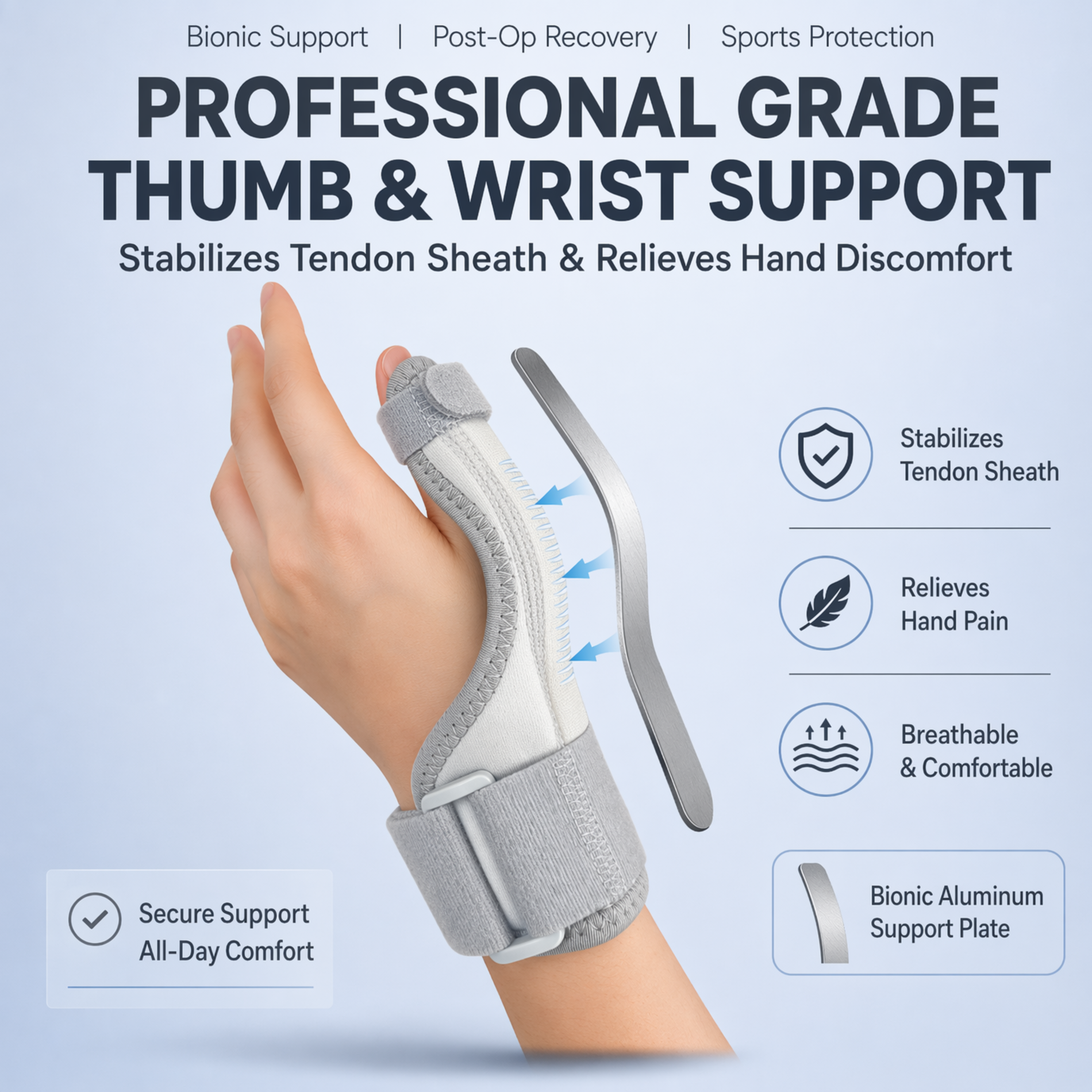 Trigger Thumb Immobilizer Spli - Ankle Brace Sock avaliação e preço