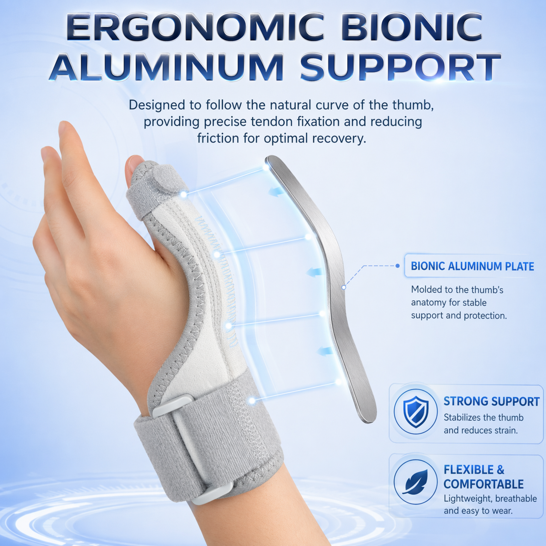 Trigger Thumb Immobilizer Spli - Ankle Brace Sock avaliação e preço
