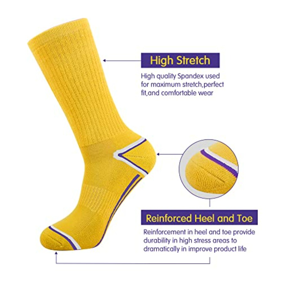 Mens 6 Pack Athletic Performan - Athletic Sock Cushion avaliação e preço