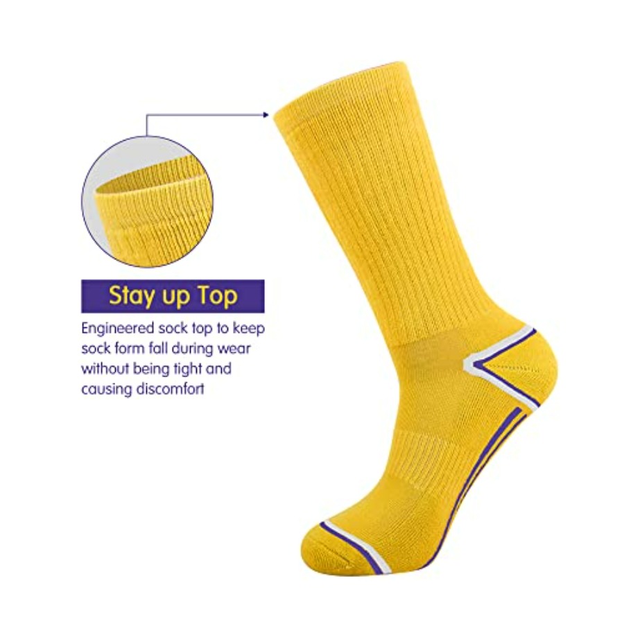 Mens 6 Pack Athletic Performan - Athletic Sock Cushion avaliação e preço