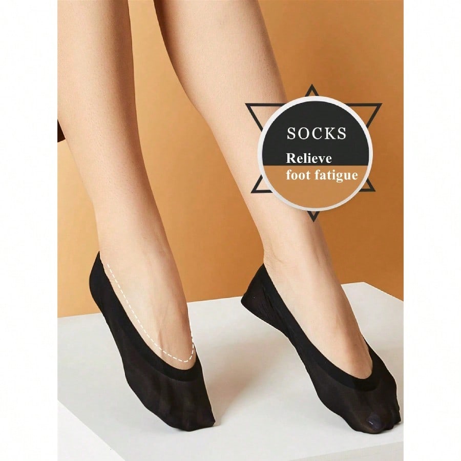 1/3 Pairs Women's Business Cas - Invisibility Sock Loafer avaliação e preço