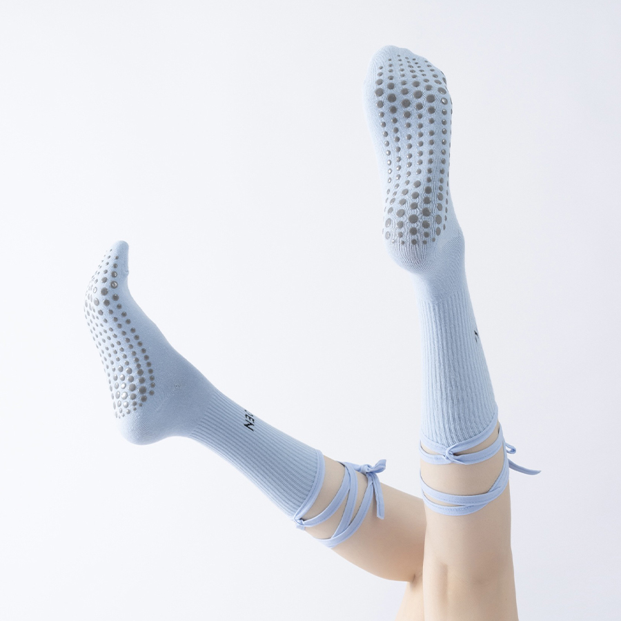 Women Bandage Yoga Socks Cotto - Grip Sock Yoga avaliação e preço