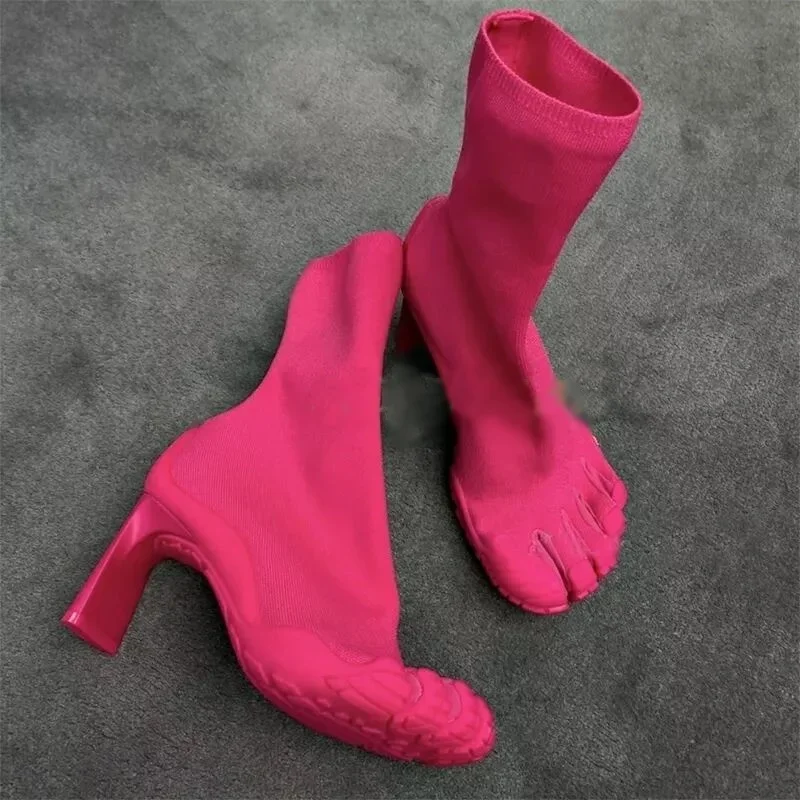 Five Finger Toe Fashion Novel  - Toe Sock Split avaliação e preço