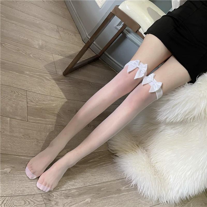1/2Pcs Bow Tie Long Tube Stock - Silk Sock Bamboo avaliação e preço