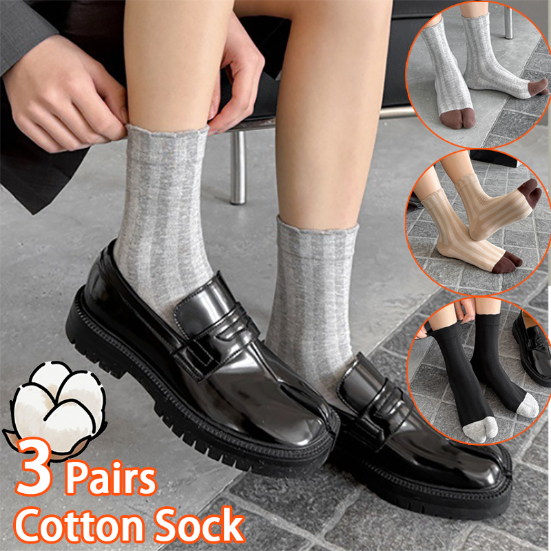 Japanese Split toe Cotton Tabi - Toe Sock Split avaliação e preço