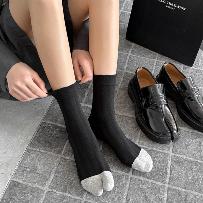 Japanese Split toe Cotton Tabi - Toe Sock Split avaliação e preço