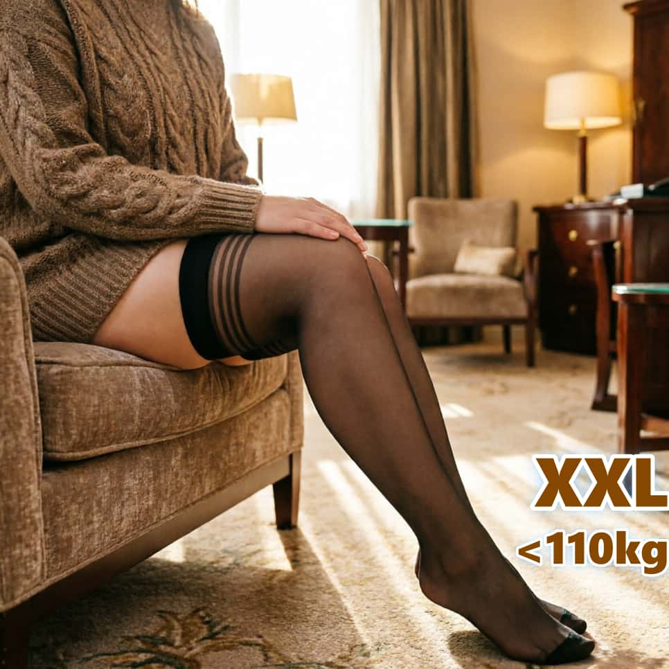 Plus Size Thigh High Stockings - Thigh High Sock Stay Up avaliação e preço