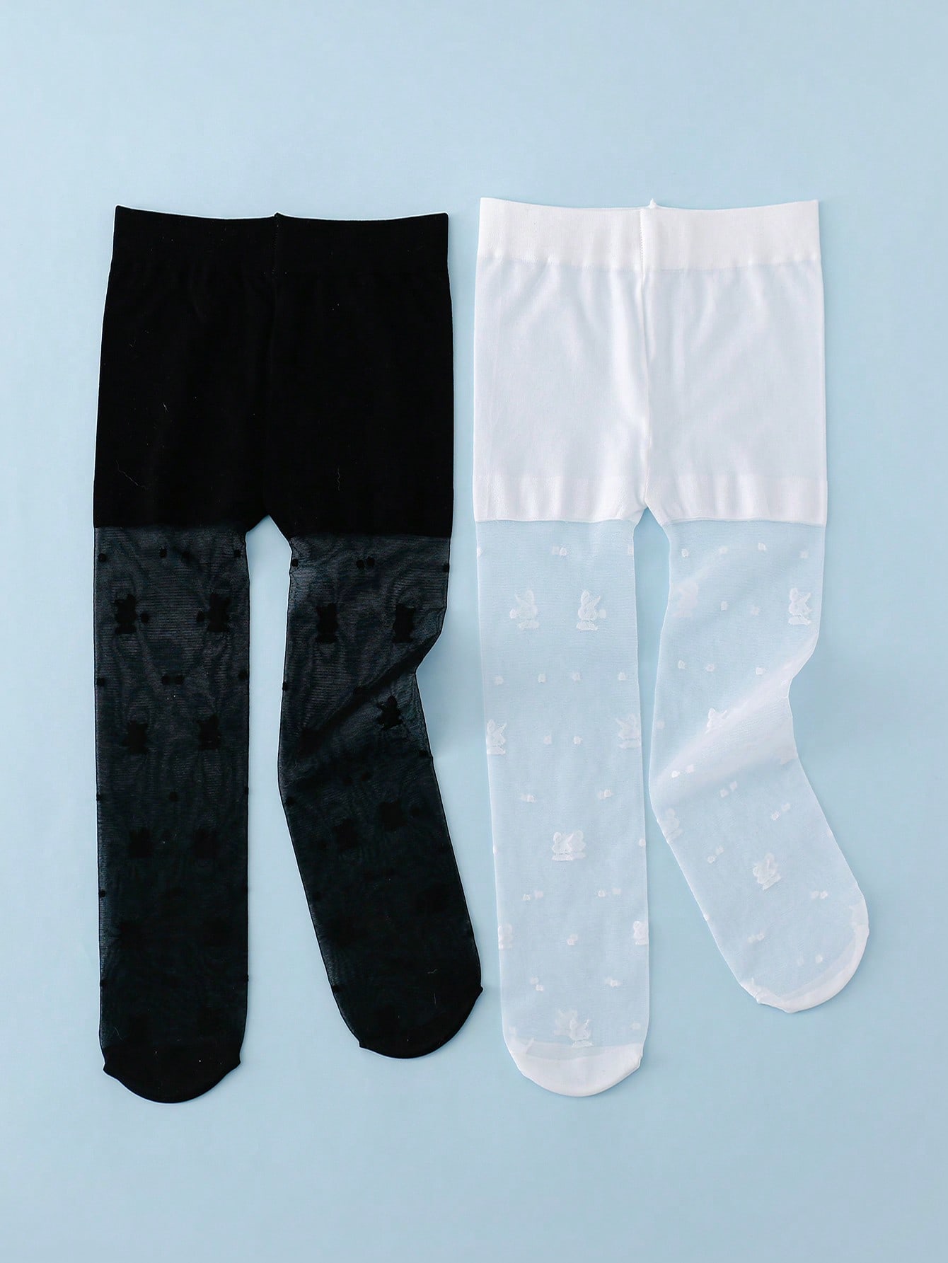 3Pack Toddler Girl Rabbit Prin - Tights Pantyhose Sheer avaliação e preço