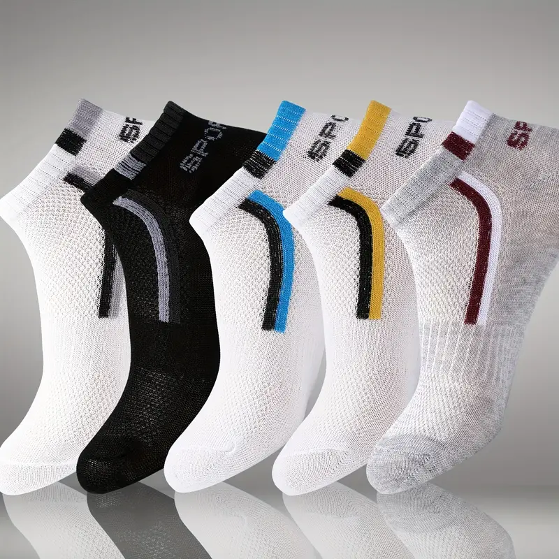 30Pairs Men's Mesh Breathable  - Ankle Sock Low Cut avaliação e preço