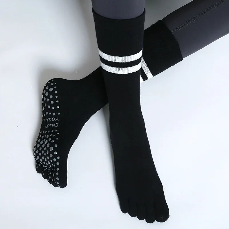 Women Breathable Yoga Socks Mi - Grip Sock Yoga avaliação e preço