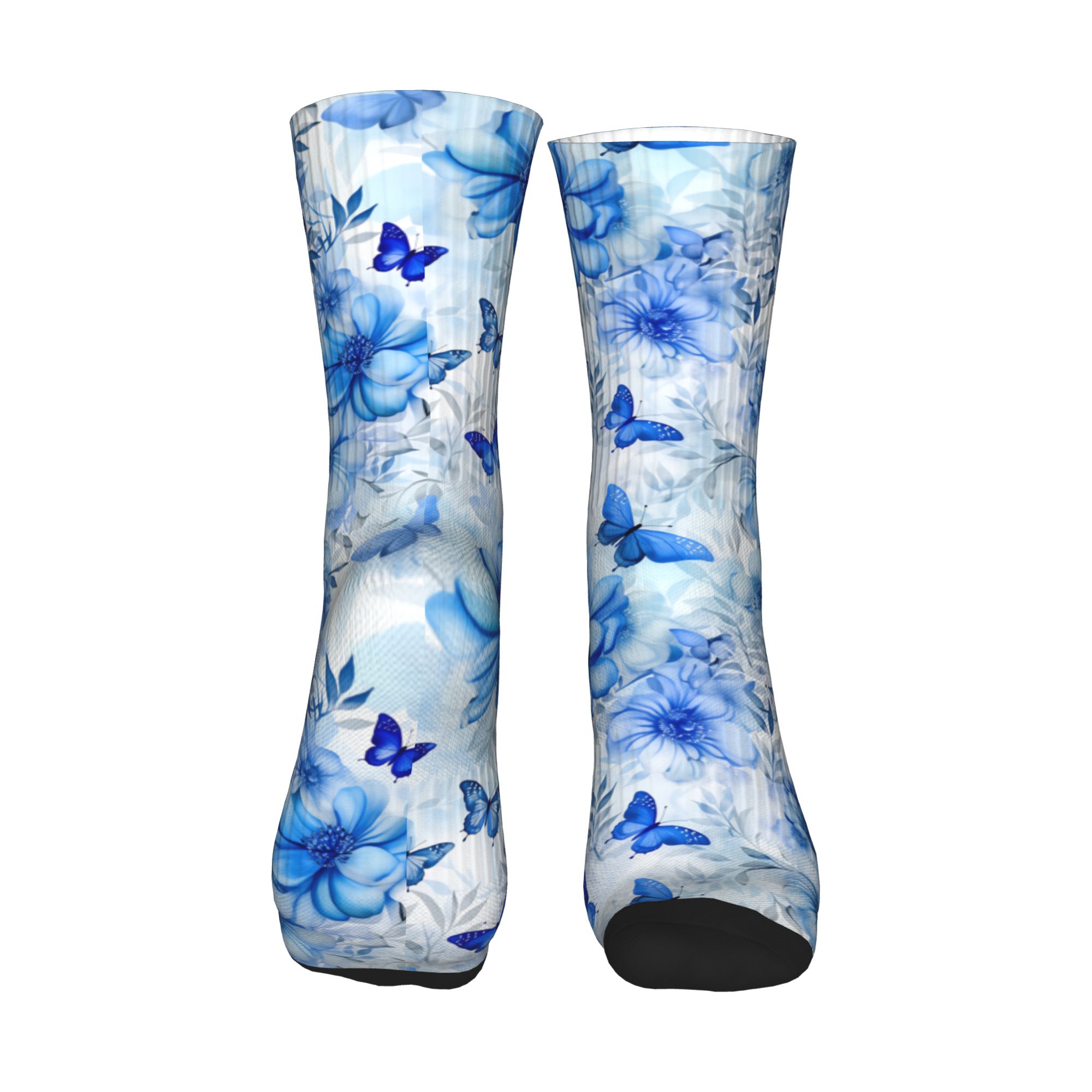 Blue Butterfly Ballet  Dress S - Dress Sock Men avaliação e preço