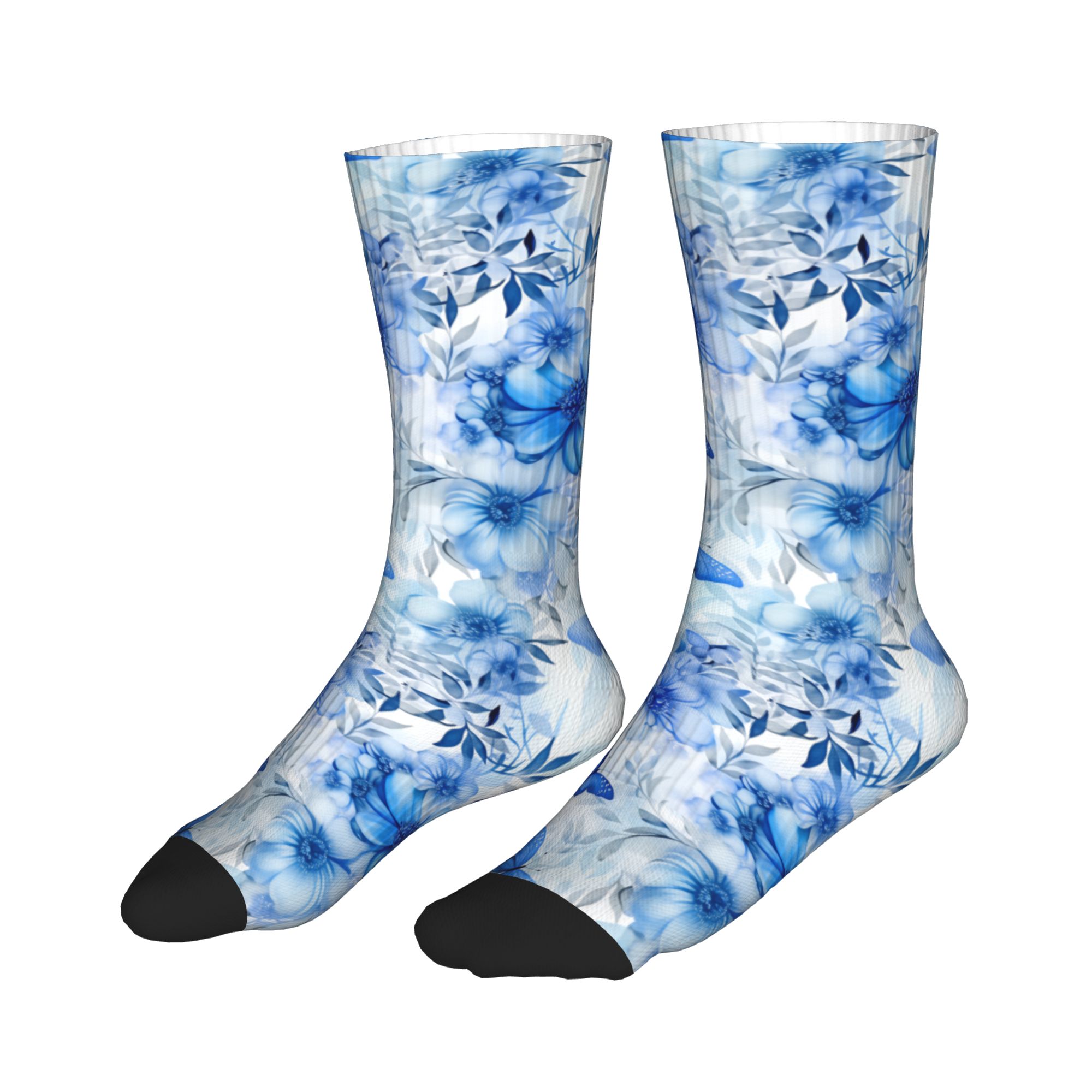 Blue Butterfly Ballet  Dress S - Dress Sock Men avaliação e preço